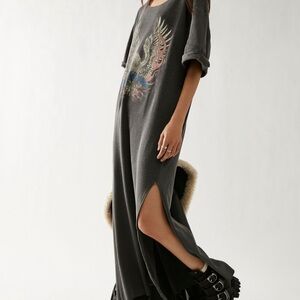Free People Vintage Souls Eagle Maxi Dress